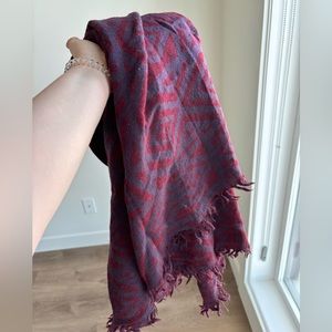 Aritzia Wilfred Wool Blanket Scarf